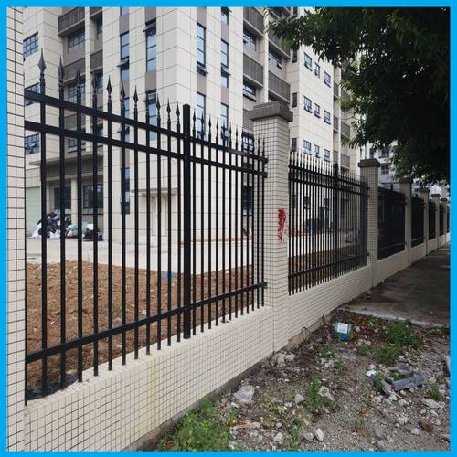 珠海学校安全铁艺围栏茂名小区围栏厂工厂隔离围墙护栏
